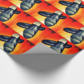 Stechen Sie Schuh Verpackungs-Papier an Geschenkpapier (Ecke)