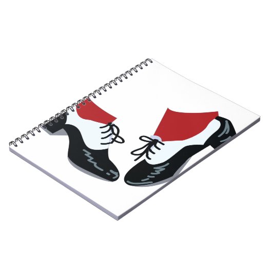 Stechen Sie Tanz an Notizblock (Linke Seite)