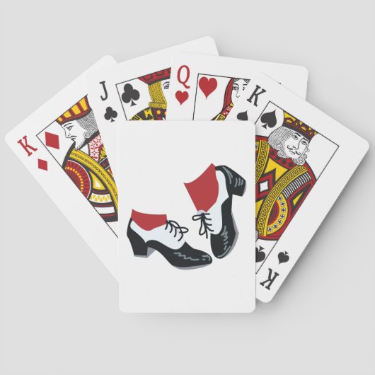 Stechen Sie Tanz an Spielkarten (Rückseite)