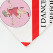 stechen Sie Tanzen an Fleecedecke (Ecke)