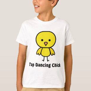 Stechen Sie Tanzen-Küken an T-Shirt