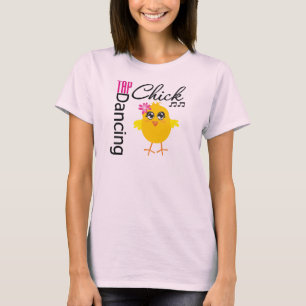Stechen Sie Tanzen-Küken an T-Shirt