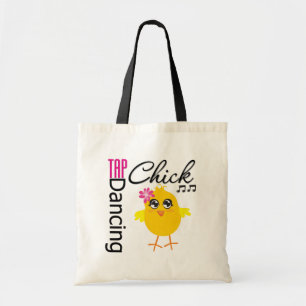 Stechen Sie Tanzen-Küken an Tragetasche