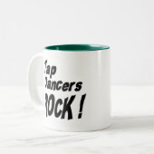 Stechen Sie Tänzer-Felsen an! Tasse (Vorderseite Links)