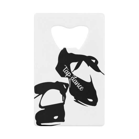 Stechen Sie Tanzschuhe anstechen Tänzer an Geldbeutel Flaschenöffner (Vorderseite)