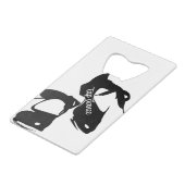 Stechen Sie Tanzschuhe anstechen Tänzer an Geldbeutel Flaschenöffner (Rückseite Schrägansicht)