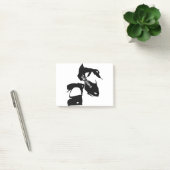 Stechen Sie Tanzschuhe anstechen Tänzer an Post-it Klebezettel (Büro)