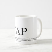 STECHEN SIE TASSE AN (VorderseiteRechts)