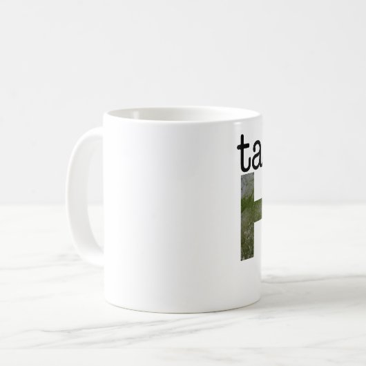 stechen Sie Wasser an Kaffeetasse (Vorderseite Links)