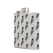 Stechend TanzElephant Flachmann (Links)