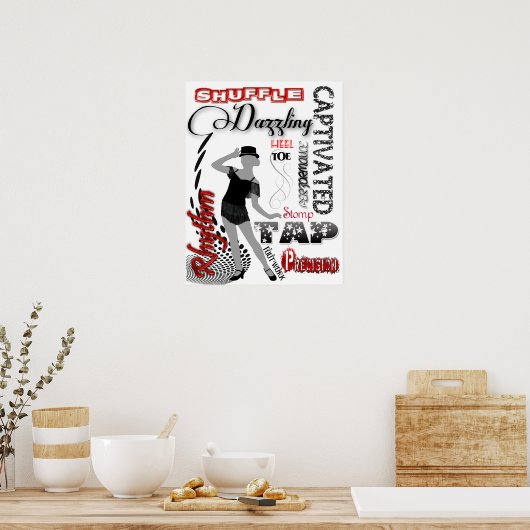 STECHEND Tanzen Poster (Küche)