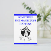 stechend Tanzen Postkarte (Stehend Vorderseite)