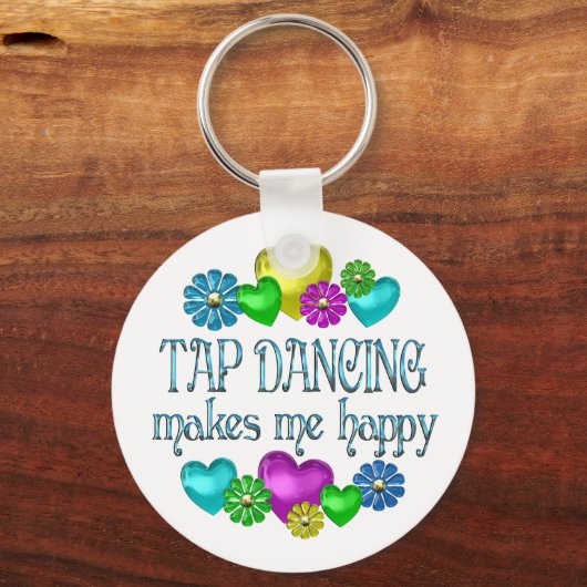 Stechend Tanzfreudigkeit Schlüsselanhänger (Vorderseite)