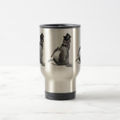 Stechend Tanzkatze Reisebecher (Mittel)