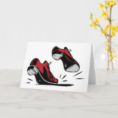 Stechend Tanzschuhe Karte (Gelbe Blume)