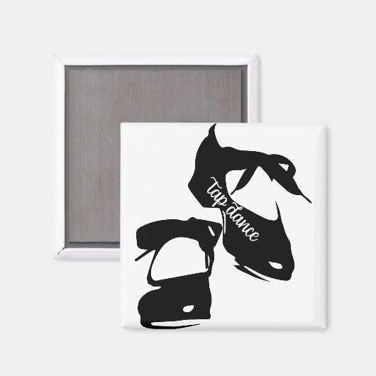 Stechend Tanzschuhe stach Tänzer Magnet (Vorderseite/Rückseite)