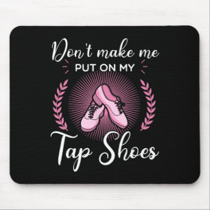 Stechend Tanztanzer Rhythmus Stechend Schuhe Soft Mousepad