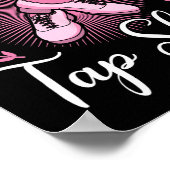 Stechend Tanztanzer Rhythmus Stechend Schuhe Soft Poster (Ecke)