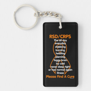 Stechende Brennende Drehende...RSD/CRPS Schlüsselanhänger