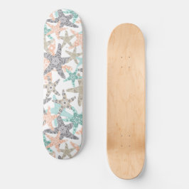 Stechfisch Seamless Muster Skateboarddecke Skateboard