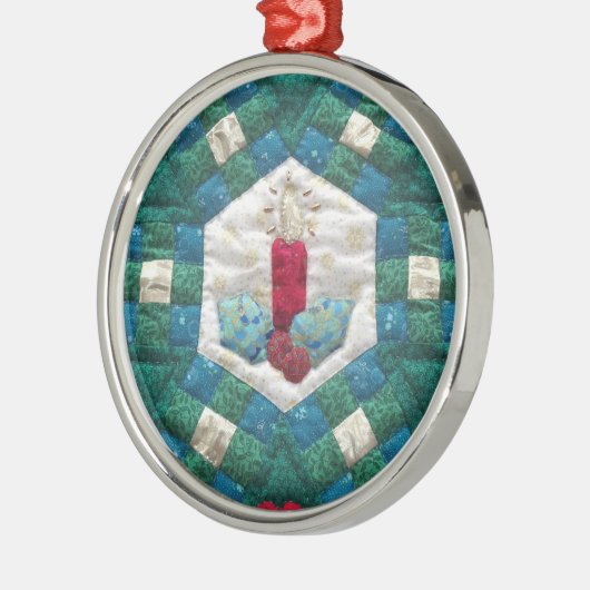 Stechkerze Ornament Aus Metall (Links)