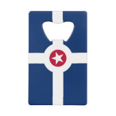 Stechlose Flaschenöffner-Flagge von Indianapolis Geldbeutel Flaschenöffner (Vorderseite)