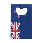 Stechlose Stahl Flasche Opener-Flagge Neuseelands Geldbeutel Flaschenöffner (Vorderseite)