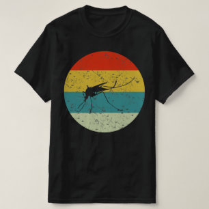 Stechmücke Retro Vintage Silhouette 70er T-Shirt