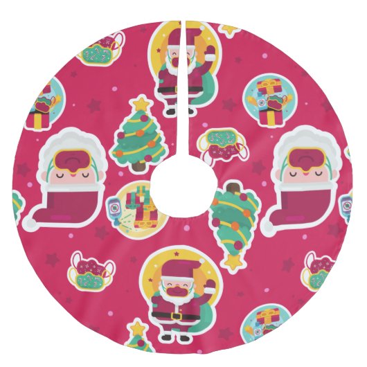 Stechmücken Polyester Weihnachtsbaumdecke (Vorderseite)