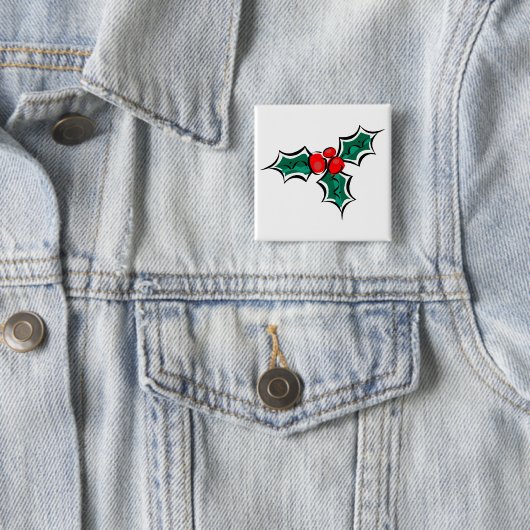 Stechpalme Button (Beispiel)