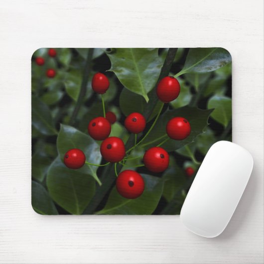 Stechpalme Mousepad (Mit Mouse)