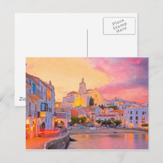 Stechpalme Postkarte (Vorne/Hinten)