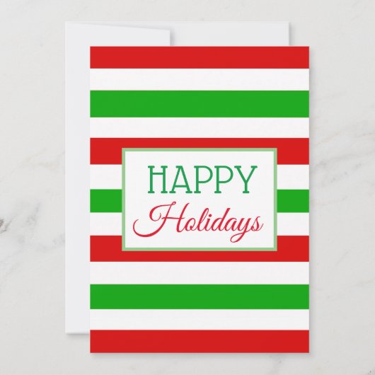 Stechpalme verlässt einladung (Rückseite)