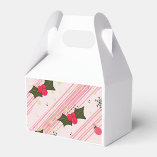 Stechpalme von Sionna Geschenkbox mit Schneeflocke Geschenkschachtel