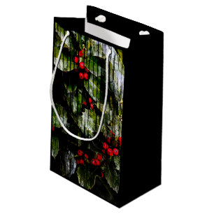 Stechpalmen-Beeren-Geschenk-Taschen Kleine Geschenktüte