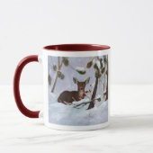 Stechpalmen-Beeren-Rotwild-Tasse Tasse (Links)