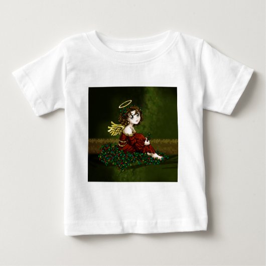 Stechpalmen-Engel Baby T-shirt (Vorderseite)