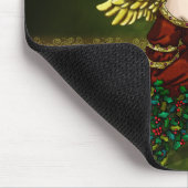 Stechpalmen-Engel Mousepad (Ecke)