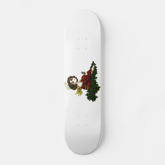 Stechpalmen-Engel Skateboard (Vorderseite)