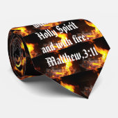 Stechpalmen-Geist und Feuer Krawatte (Gerollt)