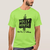 Stechpalmen-Haus-Retro T-Shirt (Vorderseite)