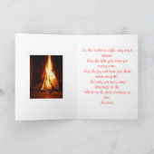 Stechpalmen-König Feiertagskarte (Innenseite)