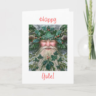 Stechpalmen-König Feiertagskarte