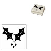 Stechpalmen-Kunststempel Gummistempel (Stempel)