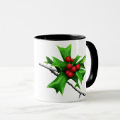 Stechpalmen-Tasse (Lefty) Tasse (VorderseiteRechts)