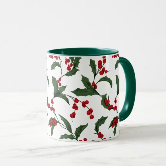 Stechpalmen-Tasse Tasse (VorderseiteRechts)