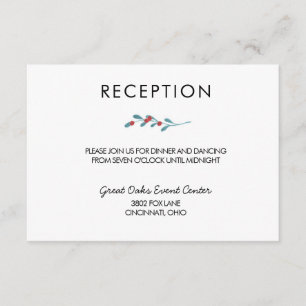 Stechpalmen-und Begleitkarte