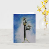 Stechpalmen-Vögel Karte (Gelbe Blume)