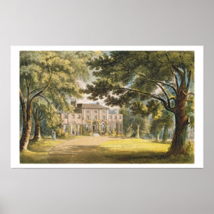 Stechpalmen-Waldungs-Haus, von Ackermanns Poster