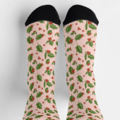 Stechpalmen-Weihnachts-Socken Socken (Oben)